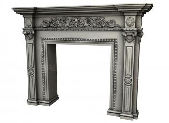 Fireplaces (KM_0215) 3D model for CNC machine